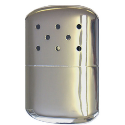 basic Nature Handenwarmer benzine (Maat One Size, Zilver)