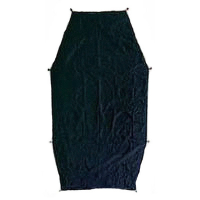 Hilleberg Jannu grondzeil (Maat One Size, Zwart)