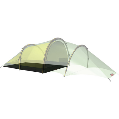 Hilleberg Anjan 3/ 3GT grondzeil (Maat One Size, Zwart)