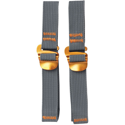 Sea to Summit Tie Down Straps With Hook Release 20mm (Maat 20mm/1.0m, Grijs)
