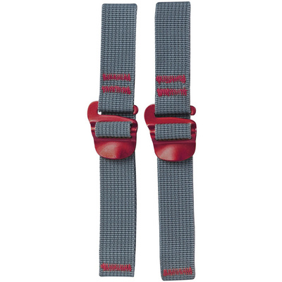 Sea to Summit Tie Down Straps With Hook Release 20mm (Maat 20mm/2.0m, Grijs)