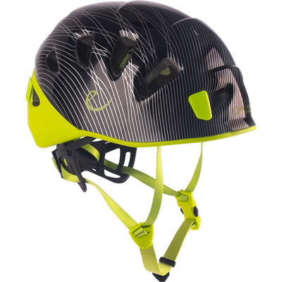 Edelrid Shield II klimhelm (Maat 46-55CM, Zwart)