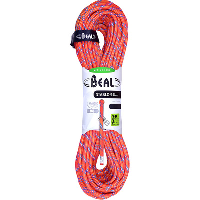 Beal Diablo Uni Core 9.8 touw (Maat 60M, Rood)