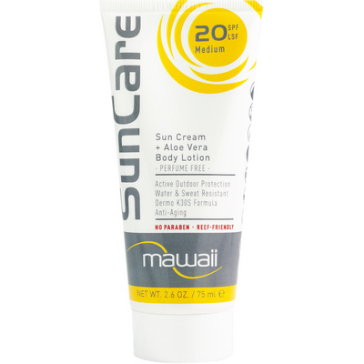 Mawaii Sun Care Medium SPF 20 (Maat 175ml, Wit)