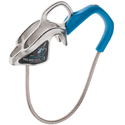 Edelrid MicroJul zekerapparaat (Maat One Size, Grijs)