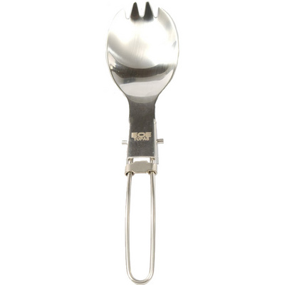EOE - Eifel Outdoor Equipment Topas Spork - opvouwbaar (Maat ONE SIZE, Zilver)