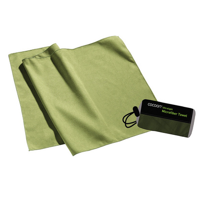 Cocoon Microfiber Handdoek Ultralight (Maat S, Groen)