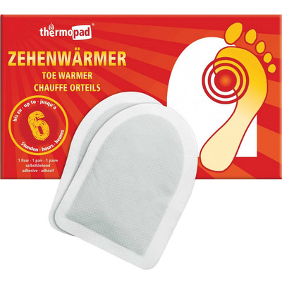 Thermopad Tenenwarmer (Maat One Size, Wit)
