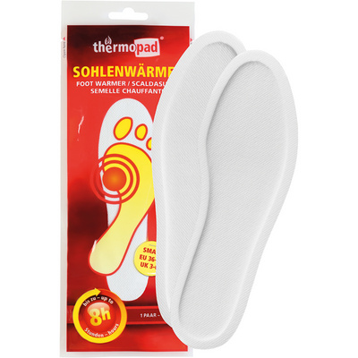 Thermopad Zolenwarmer (Maat 40 , Wit)