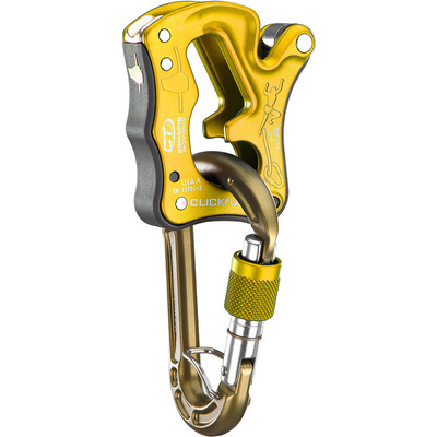 Climbing Technology Click Up Kit Plus zekerapparaat (Maat One Size, Geel)