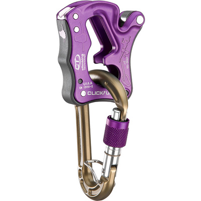 Climbing Technology Click Up Kit Plus zekerapparaat (Maat One Size, Paars)