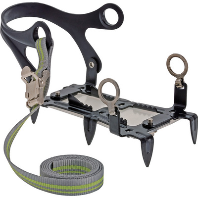 Edelrid 6 Point stijgijzer (Maat ONE SIZE, Zwart)
