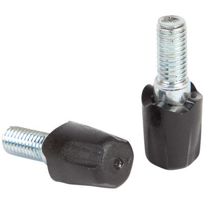 Black Diamond Z-Pole Rubber Tips (Maat One Size, Zwart)