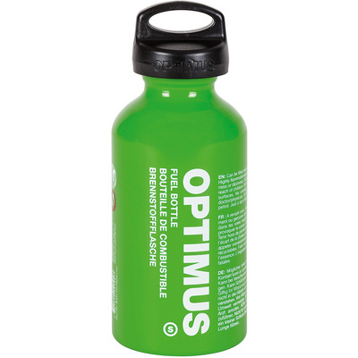Optimus Fuel Bottle met zekering (Maat 0.6L, green)