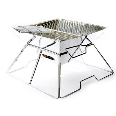 EOE - Eifel Outdoor Equipment Ferrum vuurschaal (Maat ONE SIZE, Zilver)