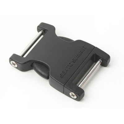 Sea to Summit Field Repair Buckles vervangende gespen (Maat 25mm 2 Pin, Zwart)