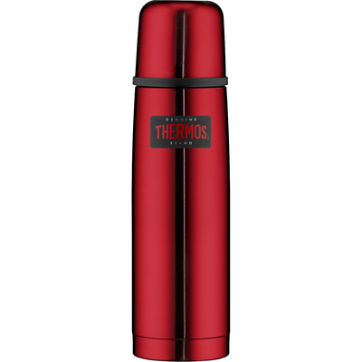Thermos Light and Compact thermoskan (Maat 1L, Rood)