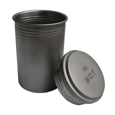 Vargo BOT Bottle Pot drinkfles (Maat ONE SIZE, Zwart)
