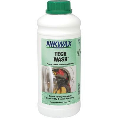 Nikwax Tech Wash onderhoudsmiddel (Maat 300ml, Wit)