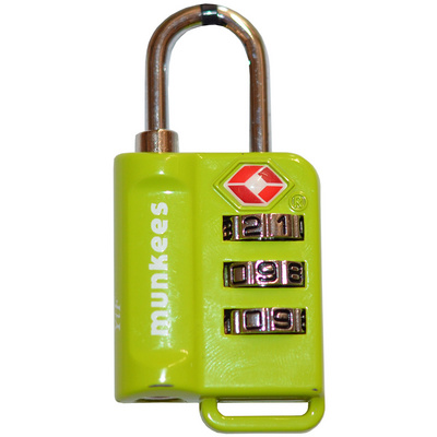 Munkees TSA cijferslot (Maat One Size, Groen)