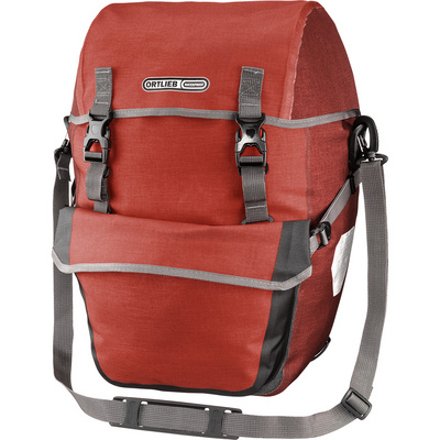 Ortlieb Bike Packer Plus fietstassen (Maat 42L, Rood)