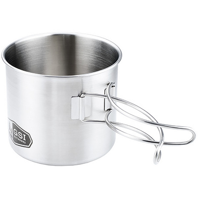 GSI Gobelet Glacier Stainless (taille 0,7l, Argent)