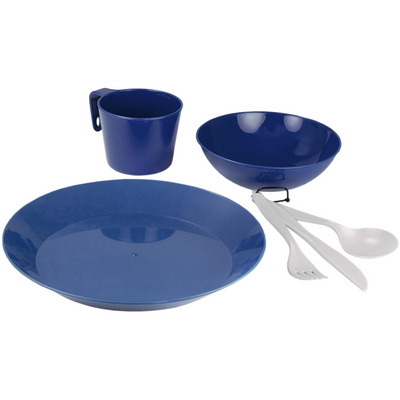 GSI Cascadian 1 personne Set de vaisselle (taille ONE SIZE, Bleu)