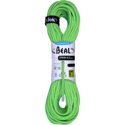 Beal Opera Unicore 8.5 Golden Dry klimtouw (Maat 60M, Groen)