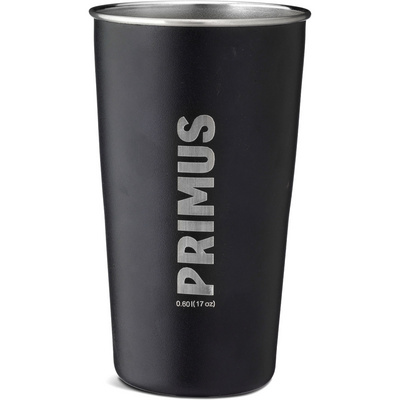 Primus CampFire Pint Roestvrijstalen Beker (Maat ONE SIZE, Zwart)