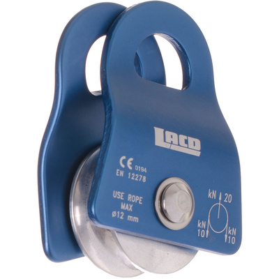 LACD Mobile Pulley small touwrol (Maat One Size, Blauw)