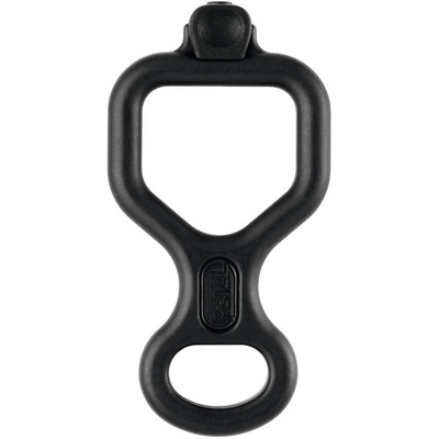 Petzl Huit Antibrulure abseilacht (Maat One Size, Zwart)
