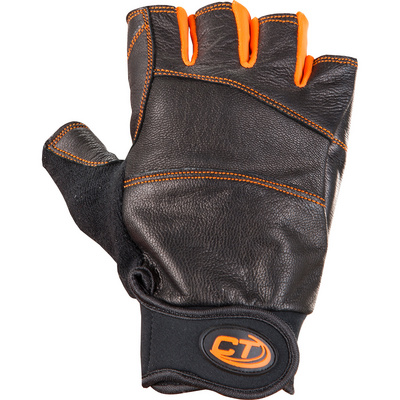 Climbing Technology Progrip Ferrata Half-Fingers klettersteighandschoen (Maat L, Zwart)