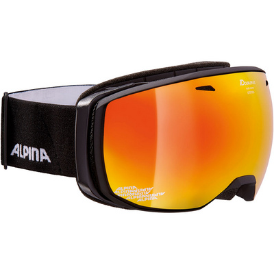 Alpina Estetica Multimirror Skibril (Maat One Size, Zwart)