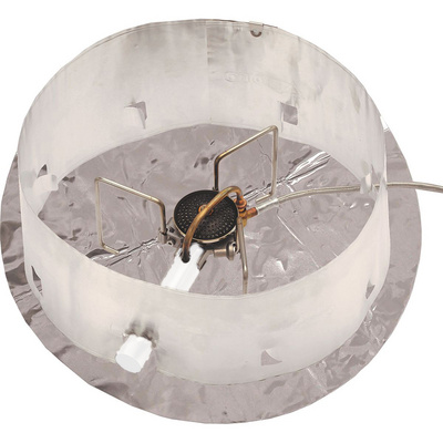 Soto Windbeschermingsfolie voor Muka branders (Maat ONE SIZE, Zilver)