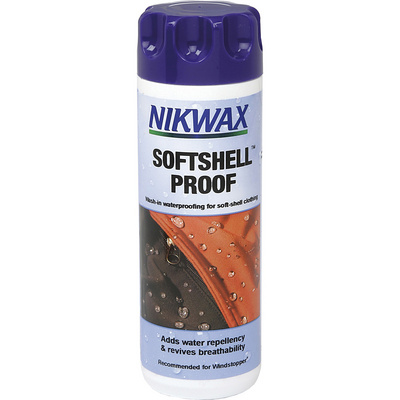 Nikwax Softshell Proof Wash-In (Maat 300ml, Wit)