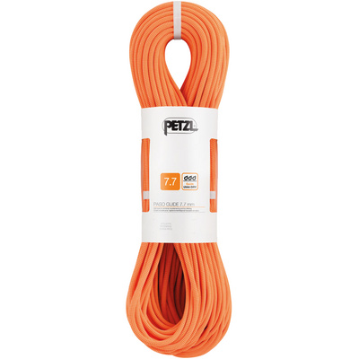 Petzl Paso Guide 7.7 dubbeltouw (Maat 60M, Oranje)