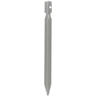 Vaude Set van 6 18 cm haringen (Maat One Size, Grijs)