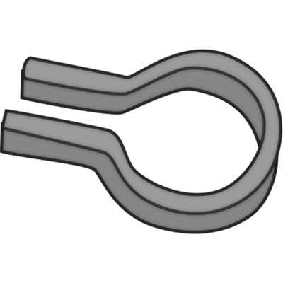Vaude Mounting Oversized Handlebars Adapter (Maat ONE SIZE, Zwart)