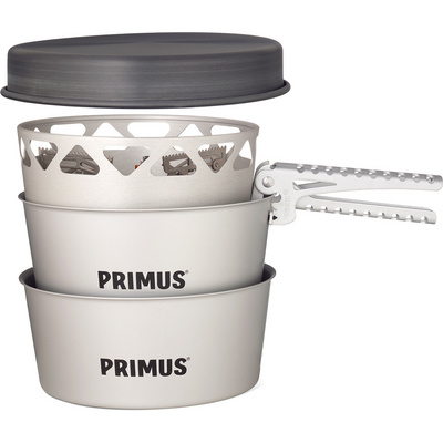 Primus Essential Stove Set gasbrander (Maat 1.3L, Zilver)