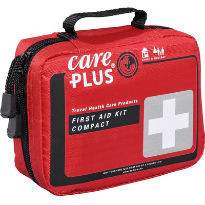 Care Plus First Aid Kit Compact (Maat ONE SIZE, Rood)
