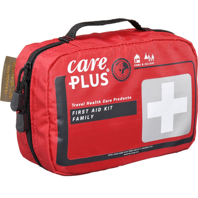 Care Plus First Aid Kit Family (Maat ONE SIZE, Rood)