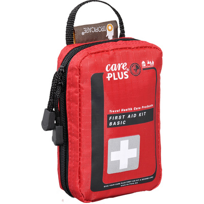 Care Plus First Aid Kit Basic (Maat ONE SIZE, Rood)