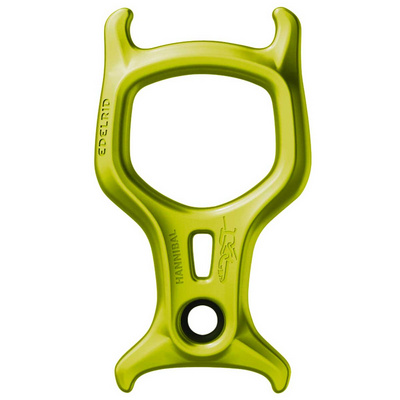 Edelrid Hannibal Canyoning zekerapparaat (Maat One Size, Groen)