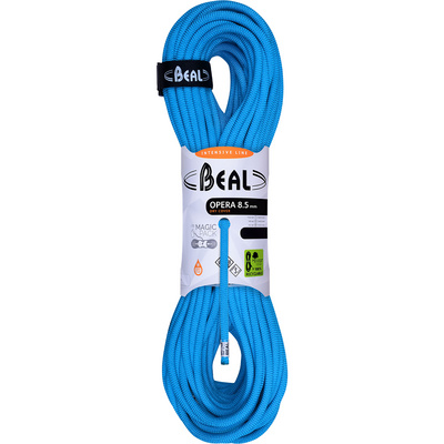 Beal Opera Dry Cover Unicore 8.5 klimtouw (Maat 50M, Blauw)