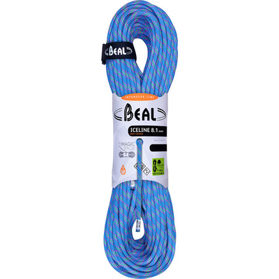Beal Ice Line 8.1mm dubbeltouw (Maat 50M, Blauw)