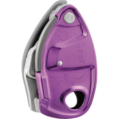 Petzl Grigri+ Zekeringsapparaat (Maat One Size, Paars)