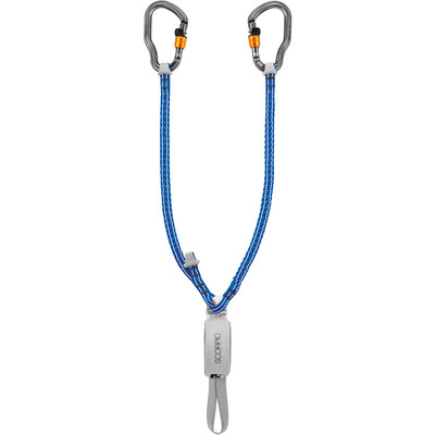 Petzl Scorpio Vertigo Klettersteigset (Maat One Size, Blauw)