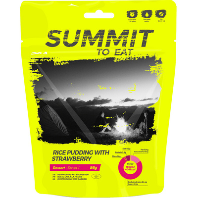 Summit To Eat Rijstpudding met aardbeien (Maat 86g)
