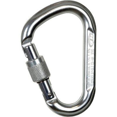Climbing Technology Snappy SG Karabiner (Maat One Size, Zilver)