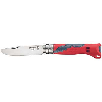 Opinel Couteau Outdoor Junior (taille One Size, Rouge)